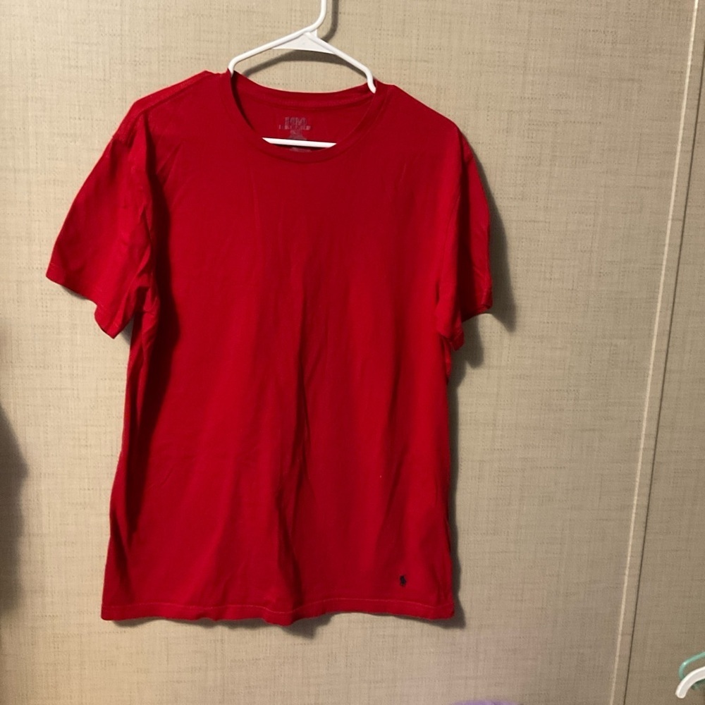 Polo by Ralph Lauren Vibrant Red Tee - Picture 1 of 5